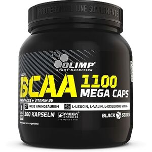 OLIMP SPORT NUTRITION Olimp BCAA MegaCaps 1100, 300 tobolek, 1 balení (1 x 384 g) OLIMP SPORT NUTRITION Olimp BCAA MegaCaps 1100, 300 tobolek, 1 balení (1 x 384 g)
