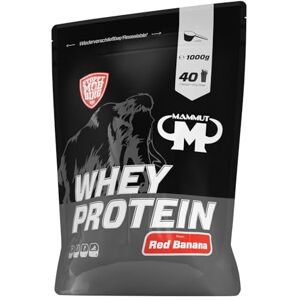 Mammut Nutrition Whey Protein, Red Banana, syrovátka, bílkoviny, proteinový koktejl, 1000 g Mammut Nutrition Whey Protein, Red Banana, syrovátka, bílkoviny, proteinový koktejl, 1000 g