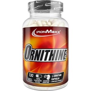 IronMaxx L-ornitin – doplněk stravy pro zvýšenou regenerační sílu, zejména ve fázi budování svalů – 1 x 130 kapslí IronMaxx L-ornitin – doplněk stravy pro zvýšenou regenerační sílu, zejména ve fázi budování svalů – 1 x 130 kapslí
