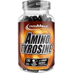 IronMaxx Amino Tyrosin – 130 kapslí doplněk stravy s L-tyrosinem 700 mg na kapsli Pro tělesnou a duševní zátěž IronMaxx Amino Tyrosin – 130 kapslí doplněk stravy s L-tyrosinem 700 mg na kapsli Pro tělesnou a duševní zátěž