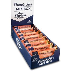 Multipower Protein Delight Mix Box, 18 x 35 g Protein tyčinka Box (630 g) Lahodná energetická tyčinka 3 příchutě Multipower Protein Delight Mix Box, 18 x 35 g Protein tyčinka Box (630 g) Lahodná energetická tyčinka 3 příchutě