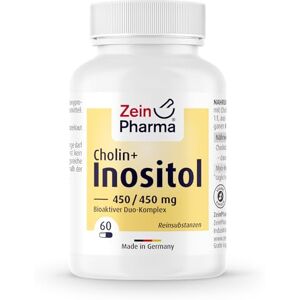 ZeinPharma Kapsle inositolu Cholin 450/450 mg (60 kusů) – vysoce dávkované, kvalitní, doplněk stravy veganský, bez GMO, ideální poměr, laboratorně testováno ZeinPharma Kapsle inositolu Cholin 450/450 mg (60 kusů) – vysoce dávkované, kvalitní, doplněk stravy veganský, bez GMO, ideální poměr, laboratorně testováno