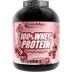 IronMaxx 100% Whey Protein prášek 2350 g – třešeň jogurt krémový proteinový koktejl s BCAA a EAAs High Protein, Low Carb & bez cukru ideální pro růst svalů, dieta a fitness design se může lišit IronMaxx 100% Whey Protein prášek 2350 g – třešeň jogurt krémový proteinový koktejl s BCAA a EAAs High Protein, Low Carb & bez cukru ideální pro růst svalů, dieta a fitness design se může lišit