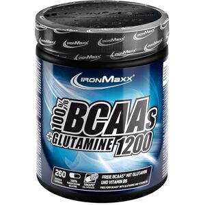IronMaxx BCAA's + Glutamine 1200 (260 Tricaps®) BCAA kapsle, bez cukru a konzervačních látek Vysoké dávky aminokyselinových kapslí včetně všech BCAA a L-glutaminu IronMaxx BCAA's + Glutamine 1200 (260 Tricaps®) BCAA kapsle, bez cukru a konzervačních látek Vysoké dávky aminokyselinových kapslí včetně všech BCAA a L-glutaminu