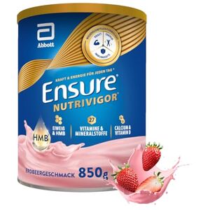 Ensure NutriVigor jahoda 850 g doplněk stravy: proteiny, 27 vitamínů a minerálů, vitamín C, vitamin D, zinek a hořčík – pro zdravou, vyváženou stravu Ensure NutriVigor jahoda 850 g doplněk stravy: proteiny, 27 vitamínů a minerálů, vitamín C, vitamin D, zinek a hořčík – pro zdravou, vyváženou stravu