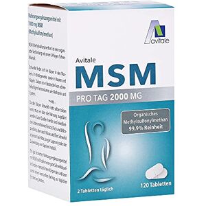 Avitale MSM 2000 mg potahované tablety, 168 g Avitale MSM 2000 mg potahované tablety, 168 g
