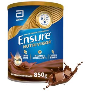 Ensure NutriVigor Schoko 850 g doplněk stravy: proteiny, 27 vitamínů a minerálů, vitamín C, vitamin D, zinek a hořčík – pro zdravou, vyváženou stravu Ensure NutriVigor Schoko 850 g doplněk stravy: proteiny, 27 vitamínů a minerálů, vitamín C, vitamin D, zinek a hořčík – pro zdravou, vyváženou stravu