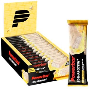 Powerbar 30% Protein Plus Lemon Cheesecake 15 x 55 g High Protein tyčinka Whey&Casein Protein bez kolagenu Powerbar 30% Protein Plus Lemon Cheesecake 15 x 55 g High Protein tyčinka Whey&Casein Protein bez kolagenu