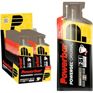 Powerbar PowerGel Original – Espresso – 24 x 41 g – High Carb Energie Gel – sodík – 53 mg kofeinu Powerbar PowerGel Original – Espresso – 24 x 41 g – High Carb Energie Gel – sodík – 53 mg kofeinu