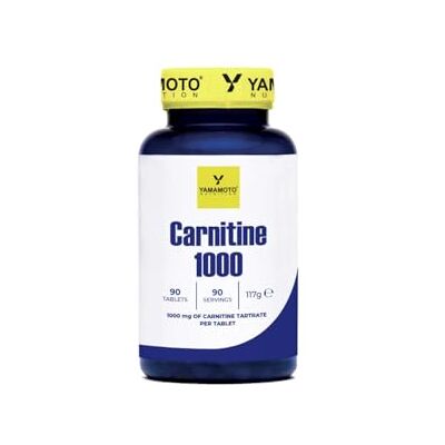 YAMAMOTO Nutrition Essential Carnitine 1000 90 kaplet, 90 g YAMAMOTO Nutrition Essential Carnitine 1000 90 kaplet, 90 g