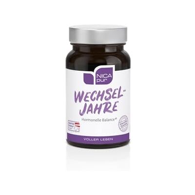 NICApur Menopauza s vitamíny, minerály a rostlinnými extrakty 30 kapslí, 10345 NICApur Menopauza s vitamíny, minerály a rostlinnými extrakty 30 kapslí, 10345