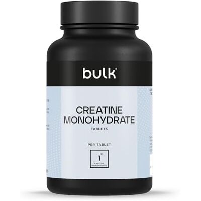 Bulk Kreatin monohydrát tablety, 1000 mg, 90 tablet, balení se může lišit Bulk Kreatin monohydrát tablety, 1000 mg, 90 tablet, balení se může lišit
