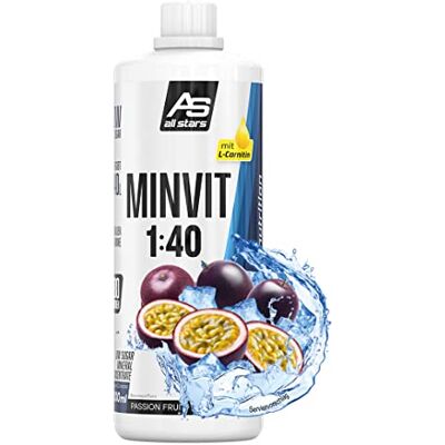 ALL STARS Minvit + L-karnitin vitamín nápoj koncentrát 1 l Maracuja ALL STARS Minvit + L-karnitin vitamín nápoj koncentrát 1 l Maracuja