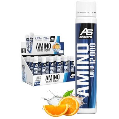 ALL STARS Amino Liquid 18 x 25 ml pomerančových aminokyselin komplex ve vysokých dávkách ALL STARS Amino Liquid 18 x 25 ml pomerančových aminokyselin komplex ve vysokých dávkách
