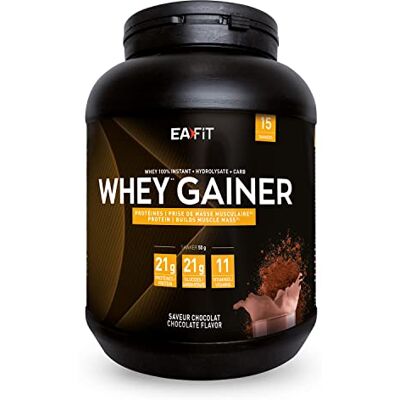 Eafit Whey Gainer prášek 750 g růst svalů přísun kalorií a proteinový koktejl Eafit Whey Gainer prášek 750 g růst svalů přísun kalorií a proteinový koktejl
