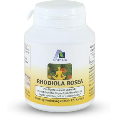 Avitale Rhodiola Rosea kapsle 200 mg, 1 balení (1× 66 g) Avitale Rhodiola Rosea kapsle 200 mg, 1 balení (1× 66 g)
