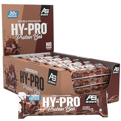 ALL STARS Hy-Pro BIG BAR, Double Chocolate, balení 24 ks (24 x 100 g) ALL STARS Hy-Pro BIG BAR, Double Chocolate, balení 24 ks (24 x 100 g)