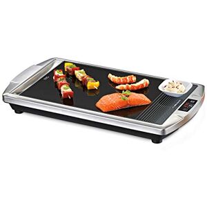 Rommelsbacher CERAN® Grill CG 2308/TC Made in Germany, grilovací plocha SCHOTT CERAN®, nastavitelná teplota od 80-280 °C, LED displej, dotyková kontrola, mastový žlab, kryt z ušlechtilé oceli Rommelsbacher CERAN® Grill CG 2308/TC Made in Germany, grilovací plocha SCHOTT CERAN®, nastavitelná teplota od 80-280 °C, LED displej, dotyková kontrola, mastový žlab, kryt z ušlechtilé oceli