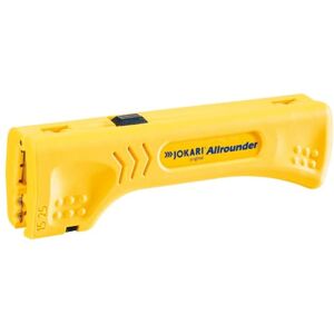 JOKARI ® originální odmašťovač Allrounder k odizolování plochých a kulatých kabelů Ø 4-15 mm JOKARI ® originální odmašťovač Allrounder k odizolování plochých a kulatých kabelů Ø 4-15 mm