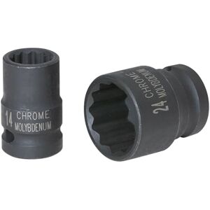 KS Tools 515. 0927 1/2" 12hranný měděný nástrčný ořech, krátký, 27 mm KS Tools 515. 0927 1/2" 12hranný měděný nástrčný ořech, krátký, 27 mm
