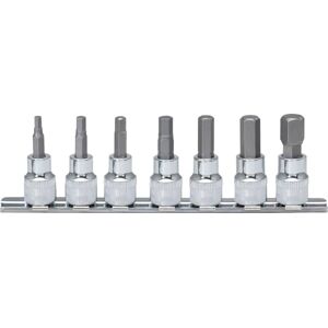 KS Tools 918. 1670 1/4" CHROMEplus sada nástrčných hlavic, 7dílná. 2,5-8 mm KS Tools 918. 1670 1/4" CHROMEplus sada nástrčných hlavic, 7dílná. 2,5-8 mm