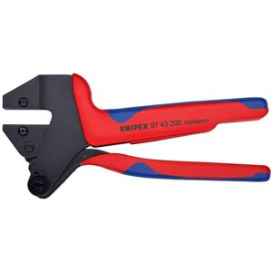 Knipex Krimpovací systémové kleště pro vyměnitelné krimpovací vložky s vícesložkovými pouzdry 200 mm, 97 43 200 A Knipex Krimpovací systémové kleště pro vyměnitelné krimpovací vložky s vícesložkovými pouzdry 200 mm, 97 43 200 A