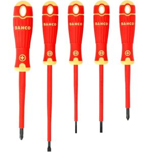 Bahco 5PCS Insulated SCD Set Slot/PH Unid: 1 Bahco 5PCS Insulated SCD Set Slot/PH Unid: 1
