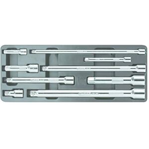 KS Tools 918.0007 CHROMEplus Verlängerungs-Satz mit Verriegelung, 9-tlg. KS Tools 918.0007 CHROMEplus Verlängerungs-Satz mit Verriegelung, 9-tlg.