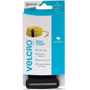 VELCRO Brand Značka Velcro nastavitelné popruhy flexibilní a univerzální univerzální popruh pro kutily černý 25 mm x 92 cm VELCRO Brand Značka Velcro nastavitelné popruhy flexibilní a univerzální univerzální popruh pro kutily černý 25 mm x 92 cm