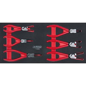 KS Tools 7135006 SCS Seegering Kleště, 6dílná v systémové vložce 1/3 KS Tools 7135006 SCS Seegering Kleště, 6dílná v systémové vložce 1/3
