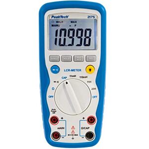 PeakTech P 2175 2175 – LCR-metr pro odpor, kapacitu, indukčnost, měřicí přístroj, 11000 Counts, osvětlený LCD displej, prachotěsný a vodotěsný IP67, digitální multimetr, měřič proudu, zkoušečka PeakTech P 2175 2175 – LCR-metr pro odpor, kapacitu, indukčnost, měřicí přístroj, 11000 Counts, osvětlený LCD displej, prachotěsný a vodotěsný IP67, digitální multimetr, měřič proudu, zkoušečka