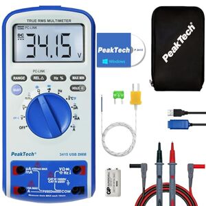 PeakTech P 3415 – TRUE RMS digitální multimetr 6000 Counts s USB, zkoušečka průchodnosti, teplota a auto orange Cat III 1000V/ CAT IV 600V PeakTech P 3415 – TRUE RMS digitální multimetr 6000 Counts s USB, zkoušečka průchodnosti, teplota a auto orange Cat III 1000V/ CAT IV 600V