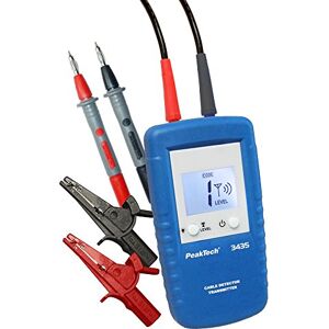 PeakTech P 3435 TR – přídavný vysílač pro vyhledávač kabelů P3435 – s měřením napětí a nastavitelnou detekcí kanálů – CAT III PeakTech P 3435 TR – přídavný vysílač pro vyhledávač kabelů P3435 – s měřením napětí a nastavitelnou detekcí kanálů – CAT III