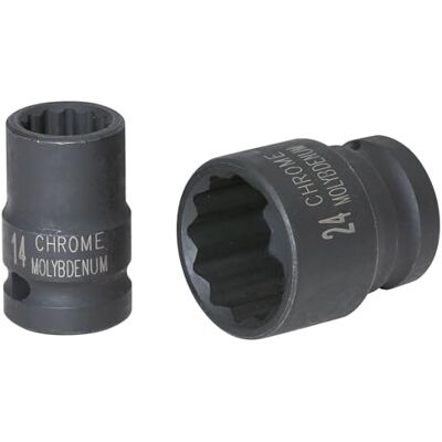 KS Tools 515. 0909 1/2" 12hranný silný nástrčný ořech, krátký, 7/8 KS Tools 515. 0909 1/2" 12hranný silný nástrčný ořech, krátký, 7/8