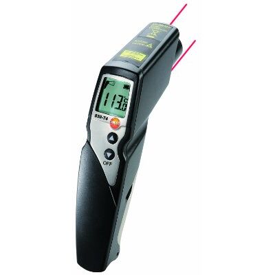 Testo 830-T4 Set 0563 8314 Infračervený teploměr pro bezkontaktní měření povrchových teplot a k vpichování Testo 830-T4 Set 0563 8314 Infračervený teploměr pro bezkontaktní měření povrchových teplot a k vpichování