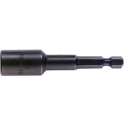 Facom 1/4 Zoll Steckschlüssel mit Rille für Innensechskant-Bit10,0 mm,Länge 70 mm, 1 Stück, EF.6D10L Facom 1/4 Zoll Steckschlüssel mit Rille für Innensechskant-Bit10,0 mm,Länge 70 mm, 1 Stück, EF.6D10L