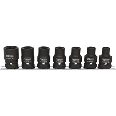 KS Tools 515.1106 1/2" sada nástrčných hlavic TX-E, 7dílná, E10-E24 KS Tools 515.1106 1/2" sada nástrčných hlavic TX-E, 7dílná, E10-E24
