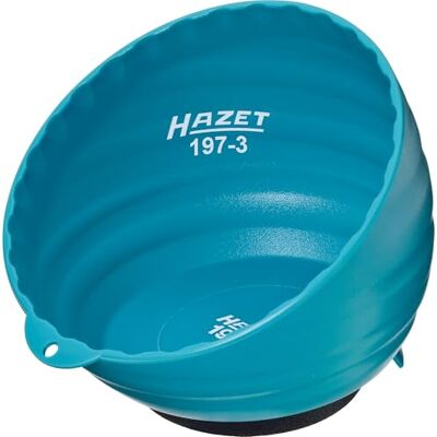HAZET Magnetická miska 197-3, 150 mm průměr, z lehkého plastu s robustním, silným magnetem – obzvlášť praktická pro uložení drobných dílů, jako jsou šrouby HAZET Magnetická miska 197-3, 150 mm průměr, z lehkého plastu s robustním, silným magnetem – obzvlášť praktická pro uložení drobných dílů, jako jsou šrouby