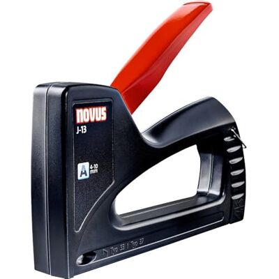 Novus Ruční sponkovačka J-13, hobby sponkovačka z ABS plastu, mechanismus vkládání, zamykání rukojeti, pro svorky 4-10 mm Novus Ruční sponkovačka J-13, hobby sponkovačka z ABS plastu, mechanismus vkládání, zamykání rukojeti, pro svorky 4-10 mm