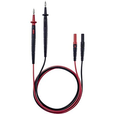 Testo 0590 0012 bezpečnostní měřicí vedení sada zástrčka 4 mm zkušební hrot, lamelový konektor 4 mm 1. 25 m černá, červená 1 ks Testo 0590 0012 bezpečnostní měřicí vedení sada zástrčka 4 mm zkušební hrot, lamelový konektor 4 mm 1. 25 m černá, červená 1 ks