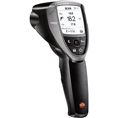Testo 835-T1 infračervený teploměr 50: 1, až +600 °C, Celsia Testo 835-T1 infračervený teploměr 50: 1, až +600 °C, Celsia