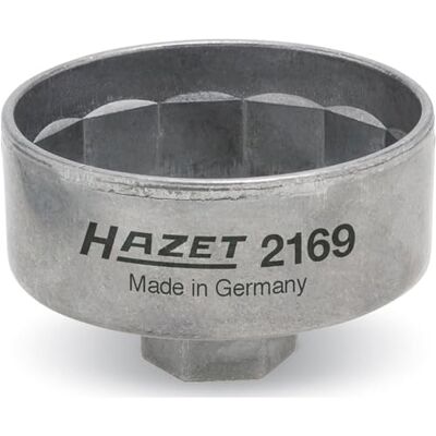HAZET Klíč na olejový filtr 2169 I vhodný pro různé olejové filtry o průměru 82 mm, pohon: Vnější šestihranný 3⁄8 palců I ovládání olejových filtrů a krytů krytu krytu olejového filtru HAZET Klíč na olejový filtr 2169 I vhodný pro různé olejové filtry o průměru 82 mm, pohon: Vnější šestihranný 3⁄8 palců I ovládání olejových filtrů a krytů krytu krytu olejového filtru