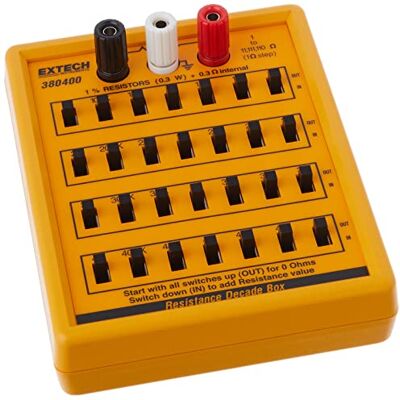 Extech 380400 Box na dekádu odporu Extech 380400 Box na dekádu odporu
