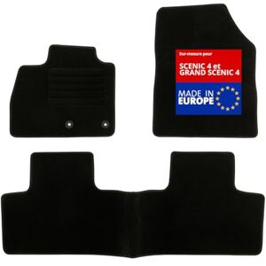 DBS 1766259 Autofußmatte nach Maß 3-teilig Anti Rutsch schwarzer Nadelfilz 900g/m² Velours Fertigung Sortiment Star DBS 1766259 Autofußmatte nach Maß 3-teilig Anti Rutsch schwarzer Nadelfilz 900g/m² Velours Fertigung Sortiment Star