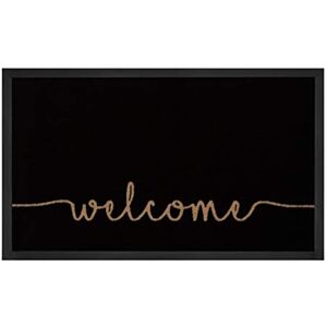 Hanse Home Printy rohožka pro vnitřní i venkovní použití, 45 × 75 cm – rohožka na zachytávání nečistot, rohožka do dveří Cozy Welcome s nápisem, pratelná a odolná proti povětrnostním vlivům, Hanse Home Printy rohožka pro vnitřní i venkovní použití, 45 × 75 cm – rohožka na zachytávání nečistot, rohožka do dveří Cozy Welcome s nápisem, pratelná a odolná proti povětrnostním vlivům,