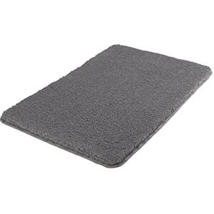 Kleine Wolke Koupelnový koberec Super Soft šedý 60 x 90 cm, antracit Kleine Wolke Koupelnový koberec Super Soft šedý 60 x 90 cm, antracit