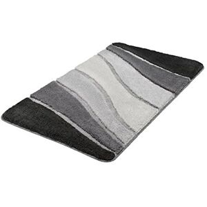 Kleine Wolke Meusch 2322905549 koupelnový koberec Ocean, 80 x 150 cm, břidlice Kleine Wolke Meusch 2322905549 koupelnový koberec Ocean, 80 x 150 cm, břidlice