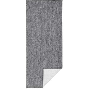 Hanse Home NORTHRUGS Vnitřní a venkovní koberec Miami 80 x 350 cm – koberec na endetep, odolný proti povětrnostním vlivům, moderní univerzální design, běhoun na balkon, terasu, zahradu, zimní zahradu, koberec do obývacího pokoje, voděodolný v šedé krémové Hanse Home NORTHRUGS Vnitřní a venkovní koberec Miami 80 x 350 cm – koberec na endetep, odolný proti povětrnostním vlivům, moderní univerzální design, běhoun na balkon, terasu, zahradu, zimní zahradu, koberec do obývacího pokoje, voděodolný v šedé krémové