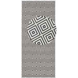 Hanse Home NORTHRUGS Vnitřní a venkovní koberec károvaný 80 x 200 cm odolný proti povětrnostním vlivům moderní geometrický vzor kostkovaný celoplošný design běhoun na balkon, terasu, zahradu, zimní zahradu, Hanse Home NORTHRUGS Vnitřní a venkovní koberec károvaný 80 x 200 cm odolný proti povětrnostním vlivům moderní geometrický vzor kostkovaný celoplošný design běhoun na balkon, terasu, zahradu, zimní zahradu,