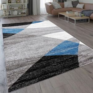 VIMODA Moderní koberec do obývacího pokoje , geometrický vzor melírovaný, v hnědé béžové barvě, certifikováno dle ÖKO Tex VIMODA Moderní koberec do obývacího pokoje , geometrický vzor melírovaný, v hnědé béžové barvě, certifikováno dle ÖKO Tex